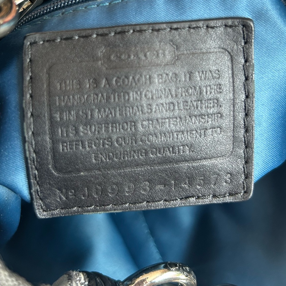 Coach Peyton Monogram Tote Shoulder Bag - Picture 9 of 12